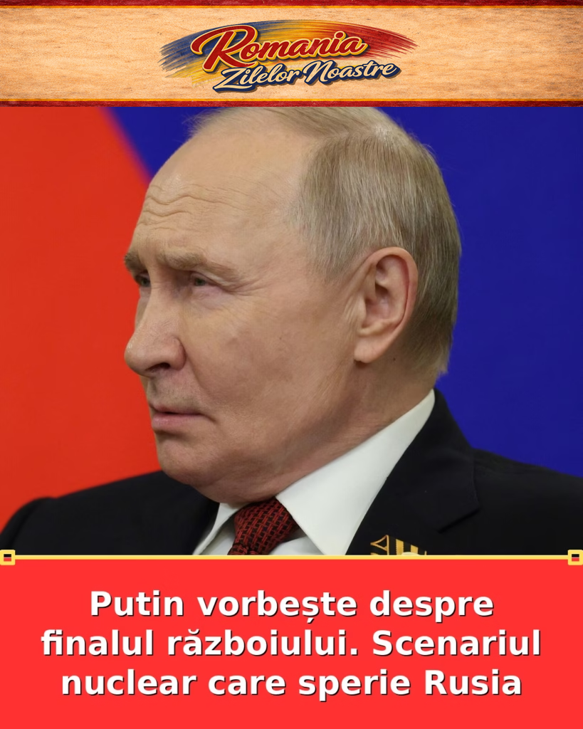 Putin vorbește despre finalul războiului. Scenariul nuclear care sperie Rusia