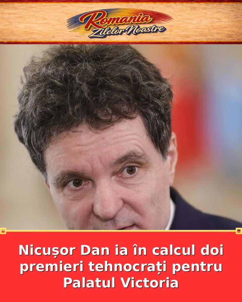 Nicușor Dan ia în calcul doi premieri tehnocrați pentru Palatul Victoria