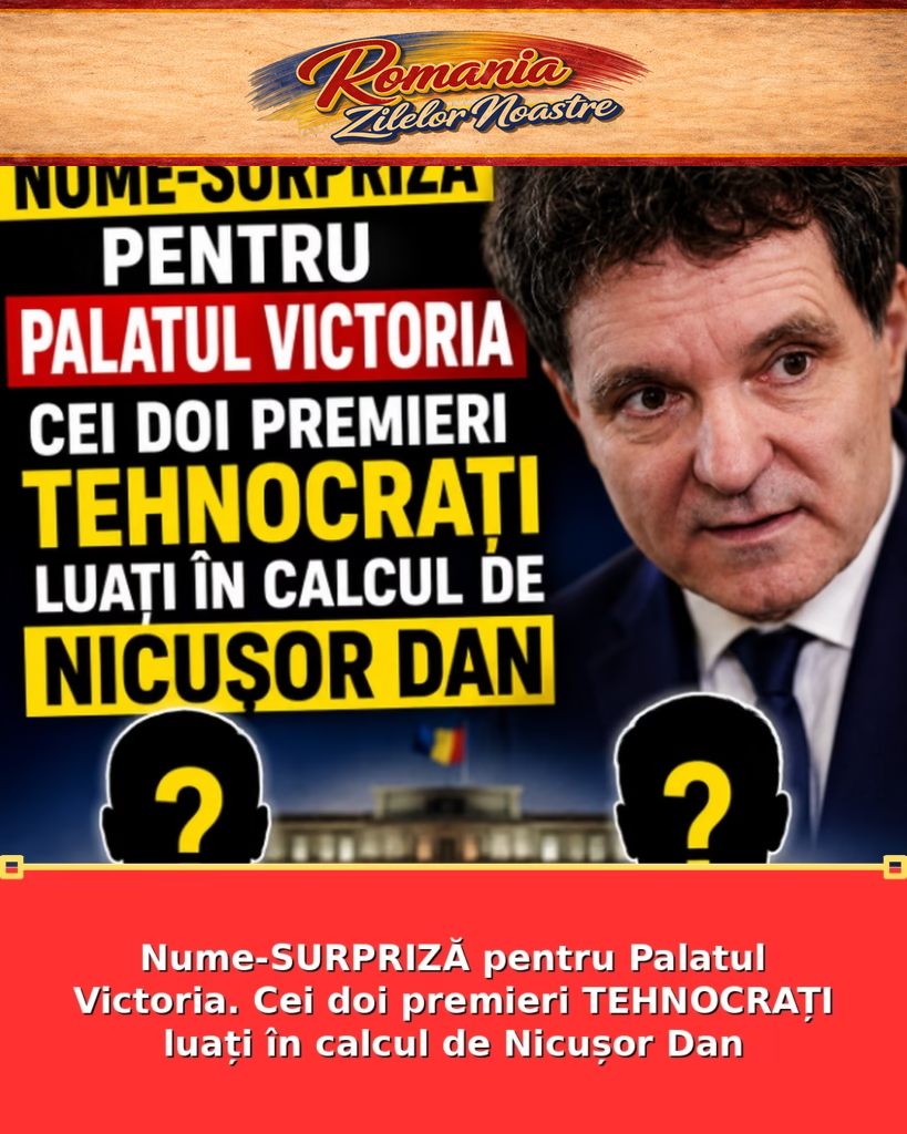 Nume-SURPRIZĂ pentru Palatul Victoria. Cei doi premieri TEHNOCRAȚI luați în calcul de Nicușor Dan