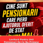 Lovitură Pentru Unii Pensionari De Ce Nu Primesc Ajutorul Deși Au Venituri Mici