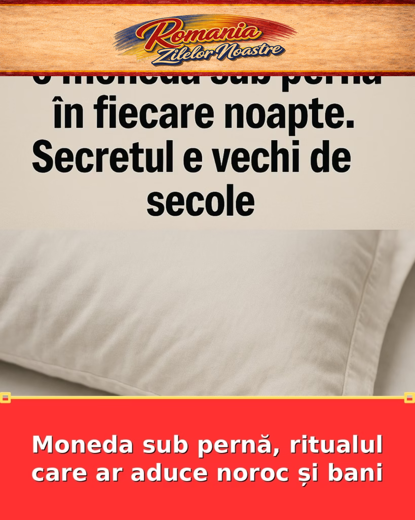 Moneda sub pernă, ritualul care ar aduce noroc și bani