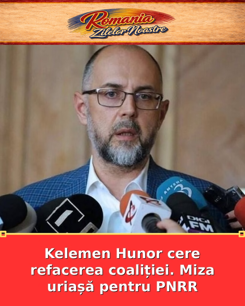 Kelemen Hunor cere refacerea coaliției. Miza uriașă pentru PNRR