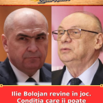 Ilie Bolojan revine în joc. Condiția care îi poate readuce mandatul