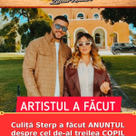 Culiță Sterp a făcut ANUNȚUL despre cel de-al treilea COPIL și a DEZVĂLUIT…