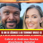 Cabral și Andreea Ibacka divorțează. Detaliul neașteptat din spate