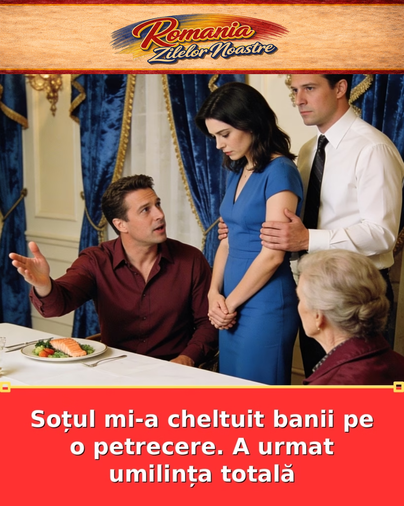 Soțul mi-a cheltuit banii pe o petrecere. A urmat umilința totală
