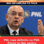 PNL rupe definitiv cu PSD. Planul lui Boc pentru Cotroceni