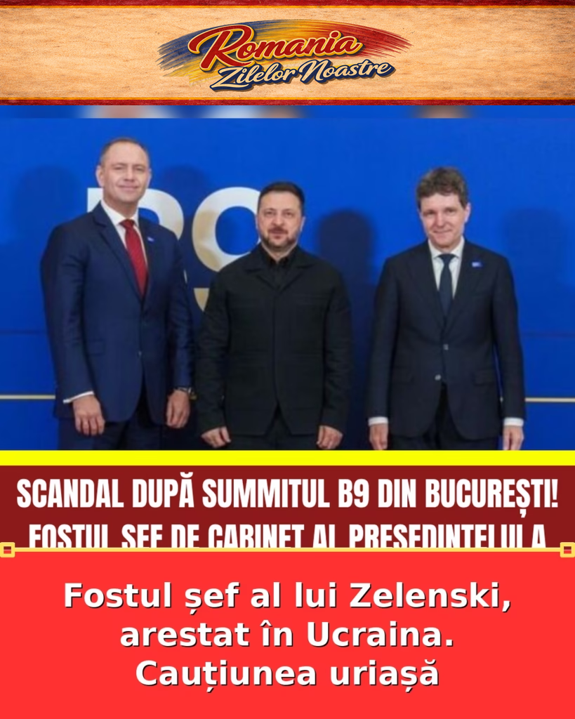 Fostul șef al lui Zelenski, arestat în Ucraina. Cauțiunea uriașă
