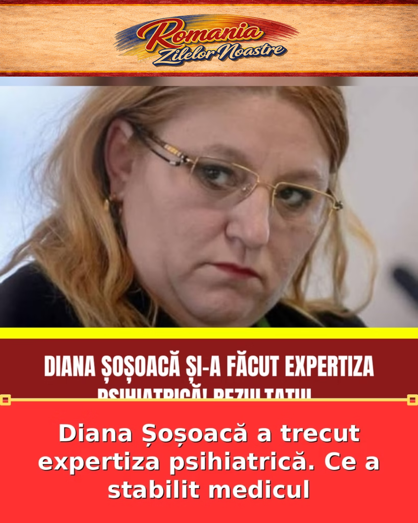 Diana Șoșoacă a trecut expertiza psihiatrică. Ce a stabilit medicul