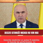 Salariile medicilor ar putea fi stabilite în funcție de performanță. Ce schimbări anunță ministrul Sănătății