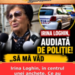 Irina Loghin, în centrul unei anchete. Ce au descoperit polițiștii