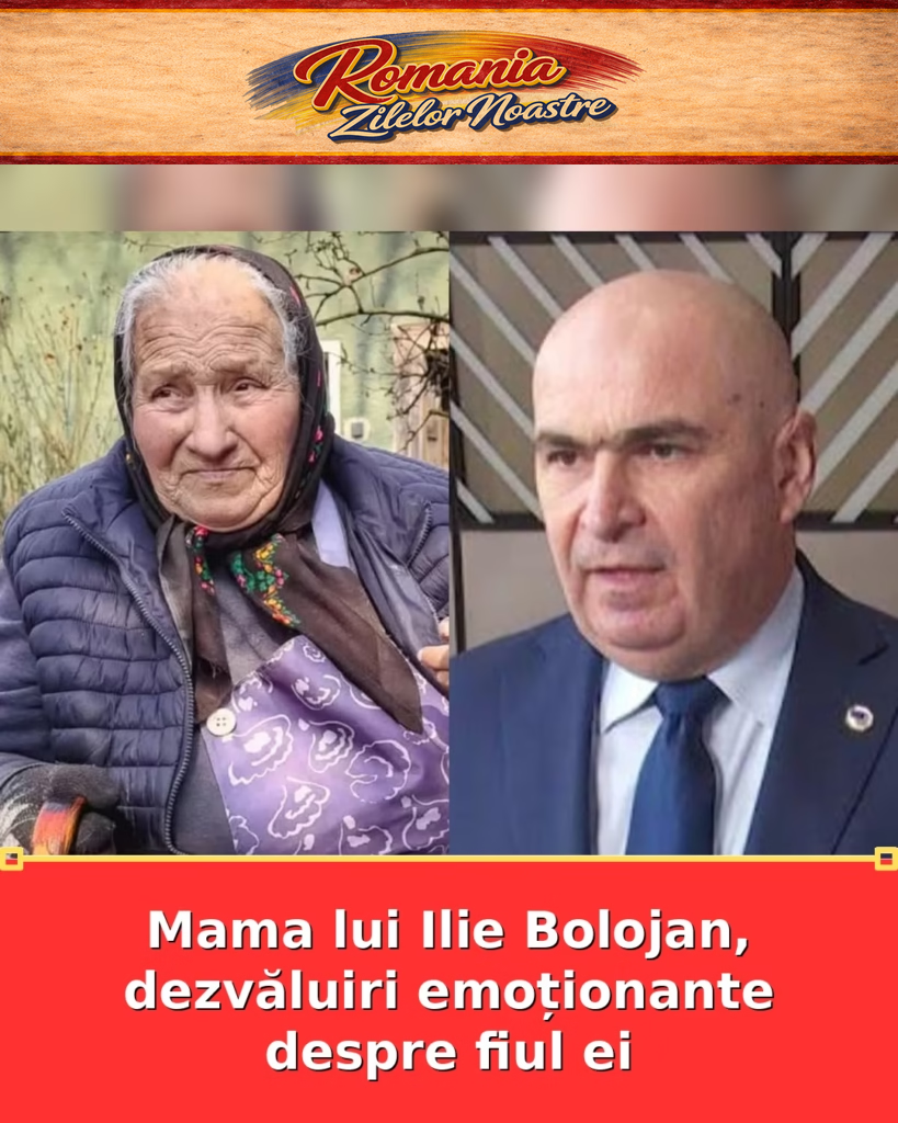Mama lui Ilie Bolojan, dezvăluiri emoționante despre fiul ei