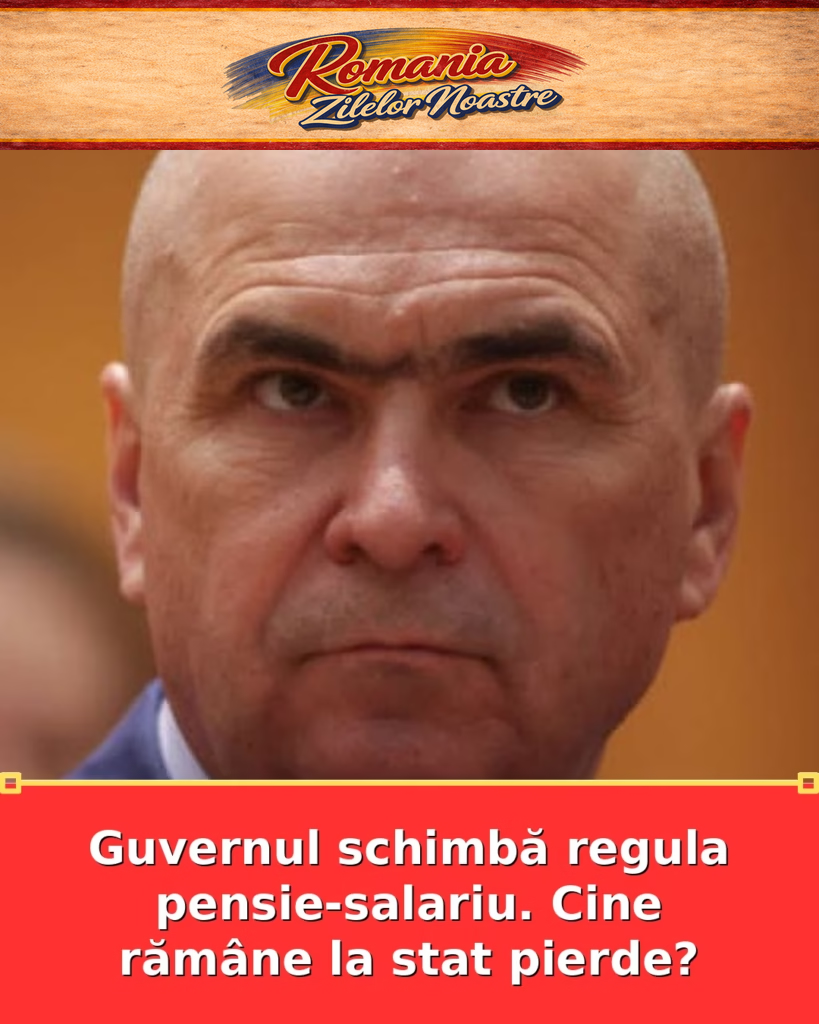 Guvernul schimbă regula pensie-salariu. Cine rămâne la stat pierde?