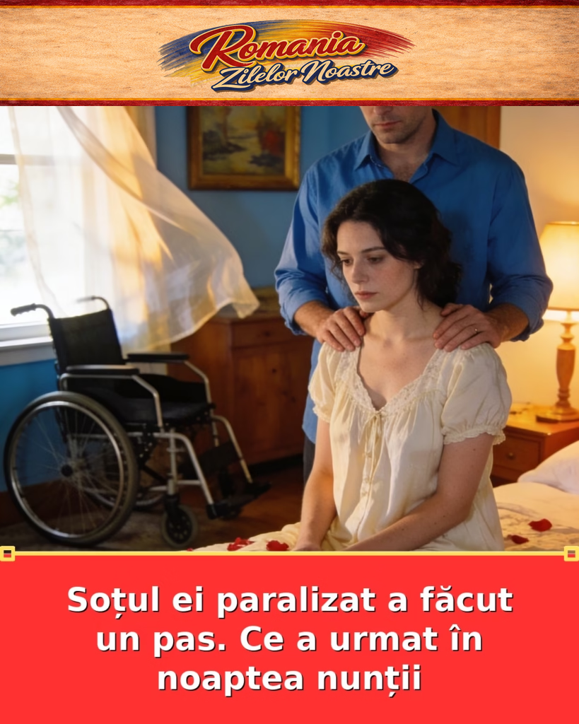 Soțul ei paralizat a făcut un pas. Ce a urmat în noaptea nunții