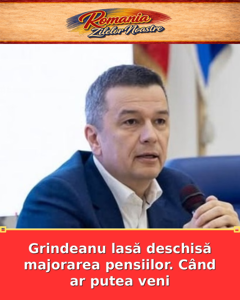 Grindeanu lasă deschisă majorarea pensiilor. Când ar putea veni
