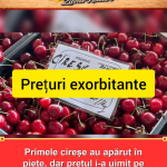 Primele cireșe au apărut în piețe, dar prețul i-a uimit pe români
