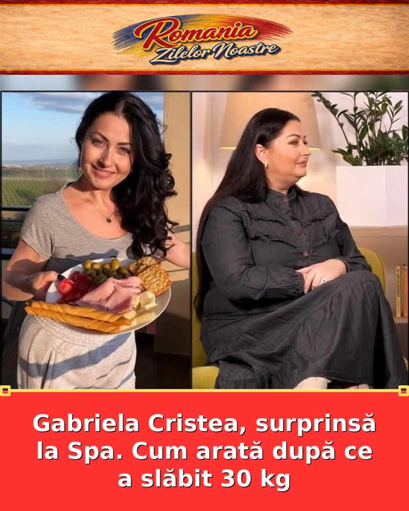 Gabriela Cristea, surprinsă la Spa. Cum arată după ce a slăbit 30 kg
