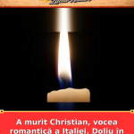 A murit Christian, vocea romantică a Italiei. Doliu în muzică