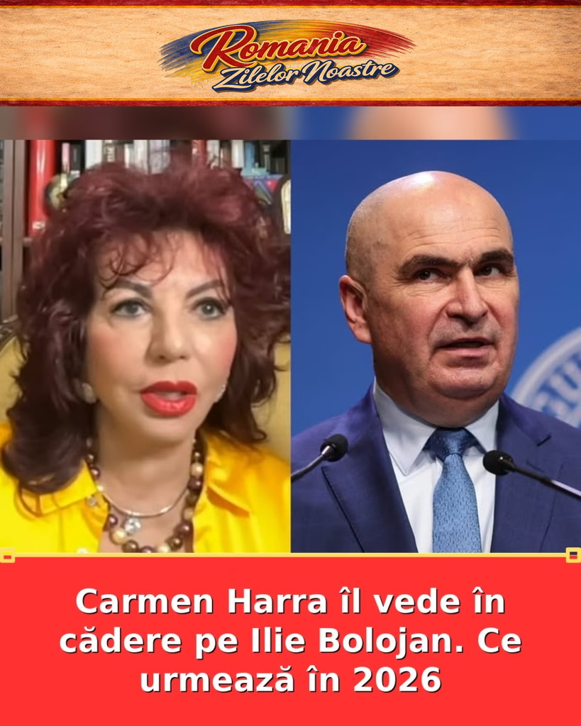 Carmen Harra îl vede în cădere pe Ilie Bolojan. Ce urmează în 2026