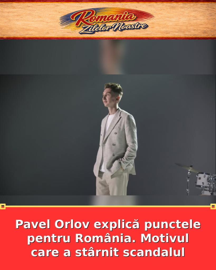 Pavel Orlov explică punctele pentru România. Motivul care a stârnit scandalul