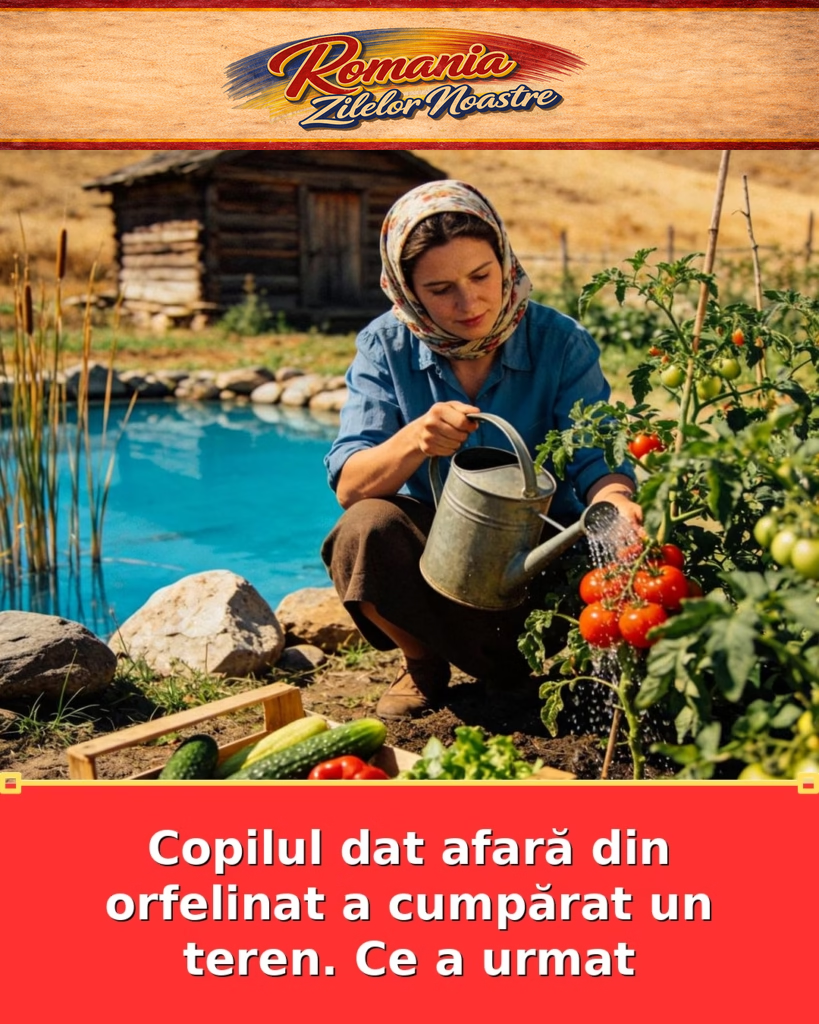 Copilul dat afară din orfelinat a cumpărat un teren. Ce a urmat
