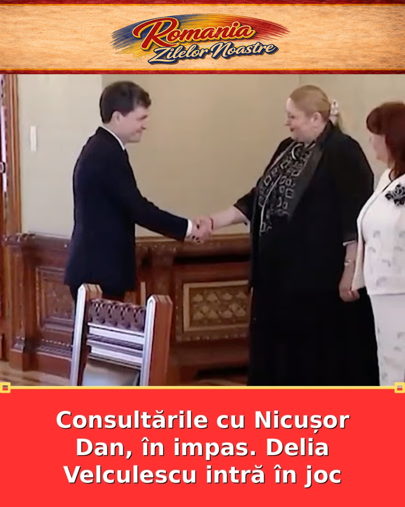 Consultările cu Nicușor Dan, în impas. Delia Velculescu intră în joc