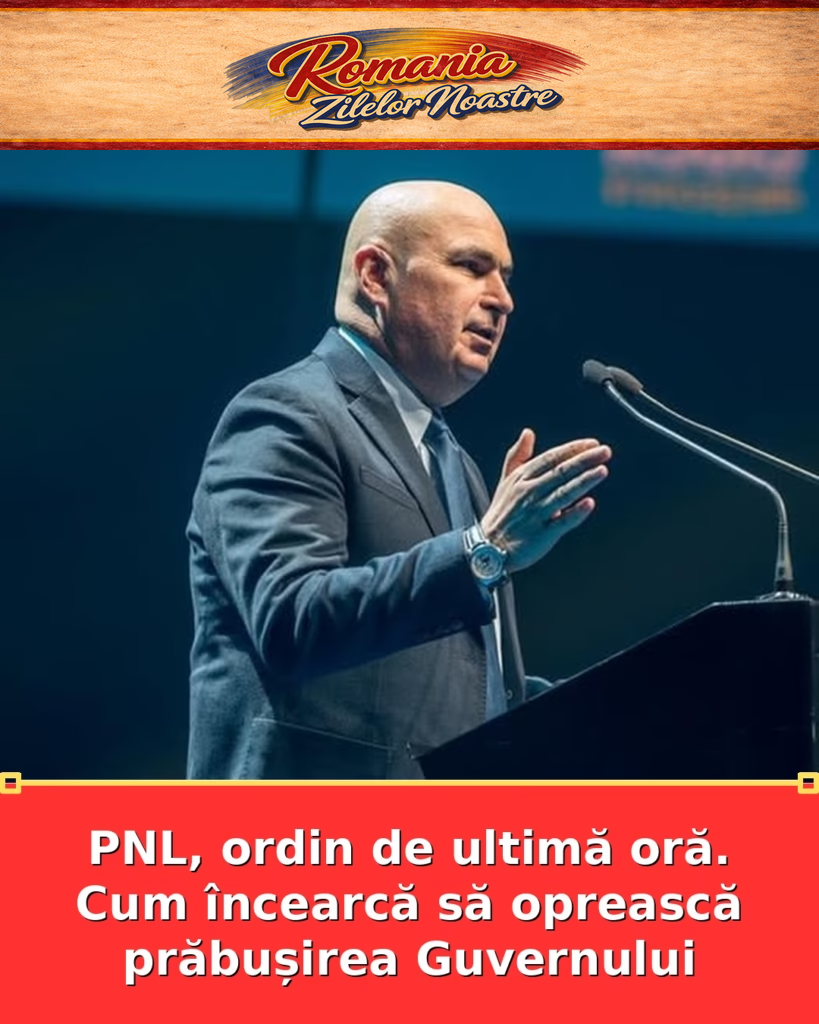 PNL, ordin de ultimă oră. Cum încearcă să oprească prăbușirea Guvernului
