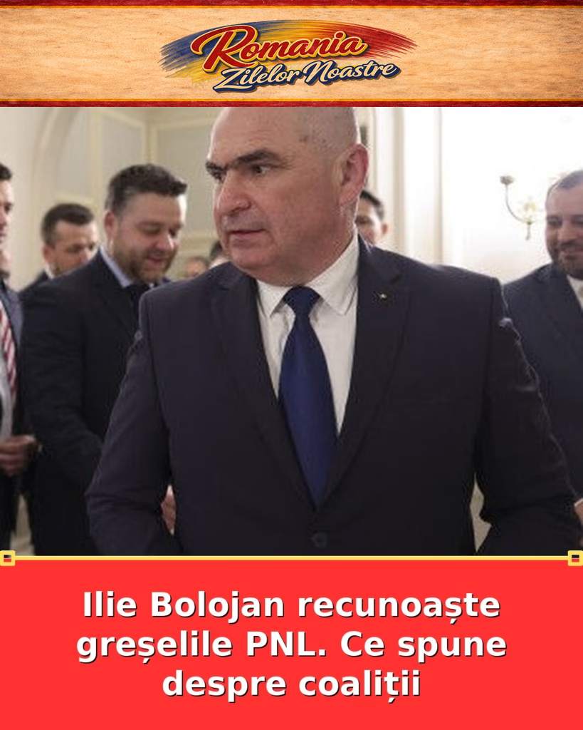 Ilie Bolojan recunoaște greșelile PNL. Ce spune despre coaliții