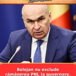 Bolojan nu exclude rămânerea PNL la guvernare. Ce a spus la Focșani
