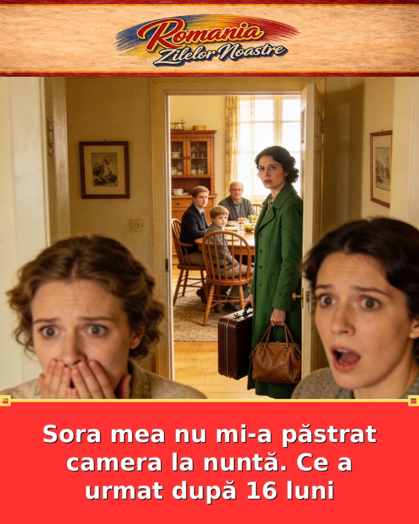 Sora mea nu mi-a păstrat camera la nuntă. Ce a urmat după 16 luni