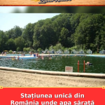 Stațiunea unică din România unde apa sărată se încălzește singură