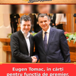 Eugen Tomac, în cărți pentru funcția de premier. Ce îl poate bloca