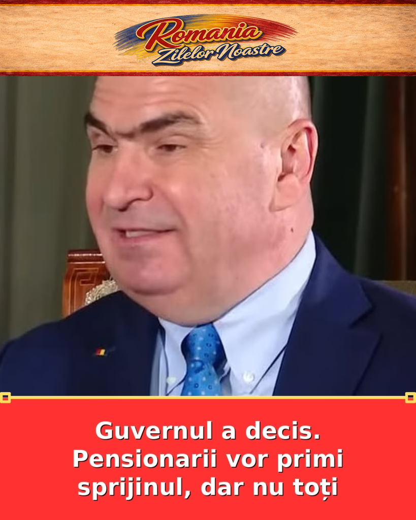 Guvernul a decis. Pensionarii vor primi sprijinul, dar nu toți