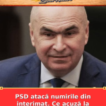 PSD atacă numirile din interimat. Ce acuză la Bolojan