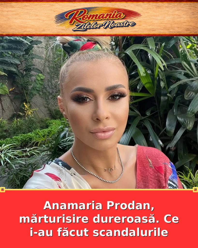 Anamaria Prodan, mărturisire dureroasă. Ce i-au făcut scandalurile