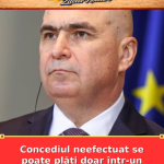 Concediul neefectuat se poate plăti doar într-un singur caz