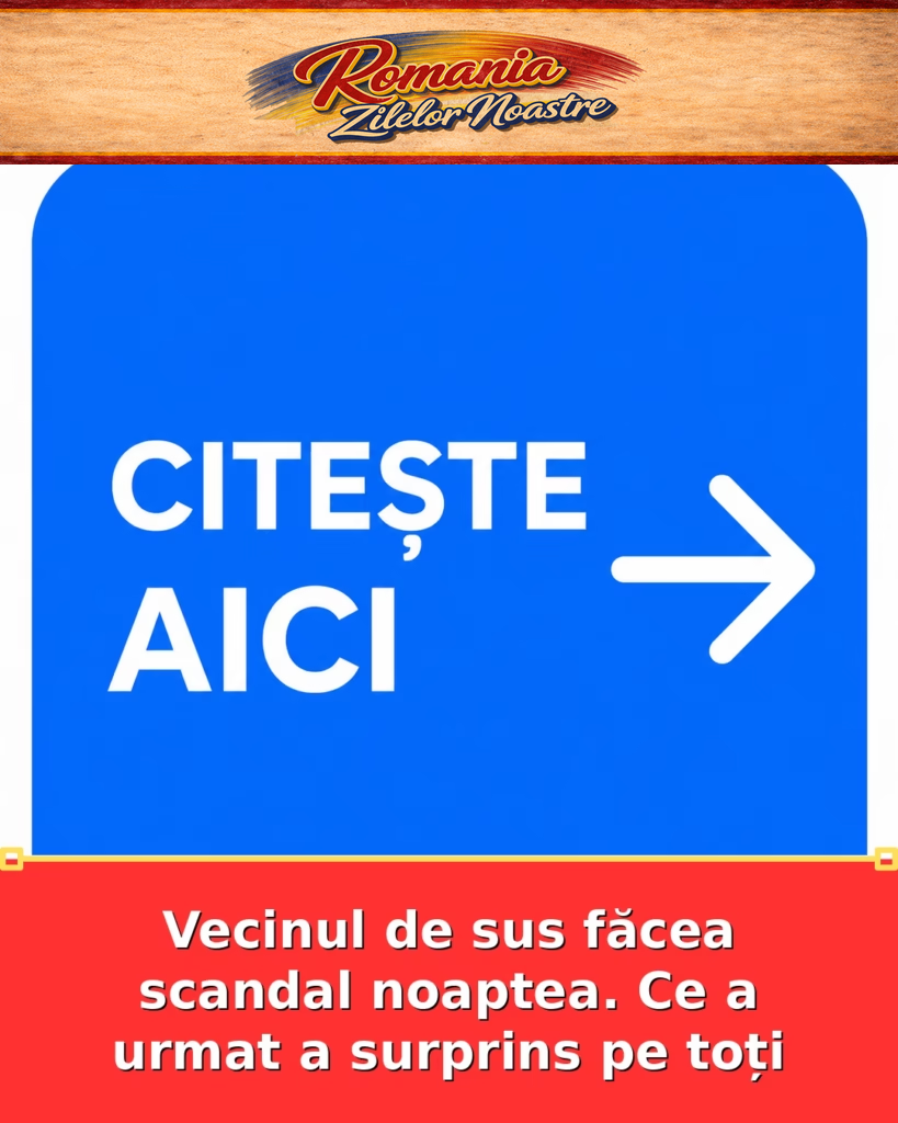 Vecinul de sus făcea scandal noaptea. Ce a urmat a surprins pe toți