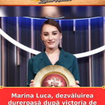 Marina Luca, dezvăluirea dureroasă după victoria de la Chefi la cuțite
