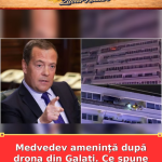 Medvedev amenință după drona din Galați. Ce spune despre Europa