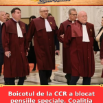 Boicotul de la CCR a blocat pensiile speciale. Coaliția explodează