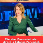 Ministrul Economiei, atac direct la Cătălina Porumbel. Motivul scandalului