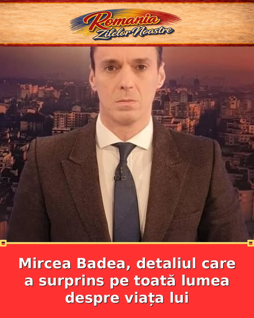 Mircea Badea, detaliul care a surprins pe toată lumea despre viața lui