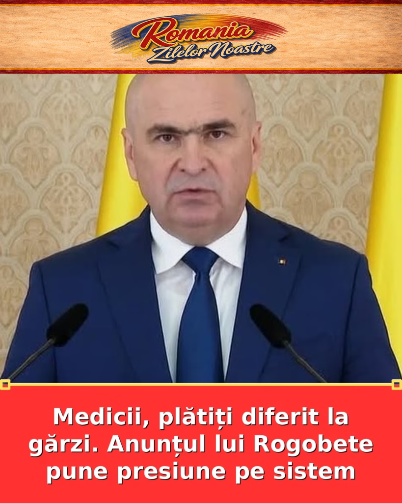 Medicii, plătiți diferit la gărzi. Anunțul lui Rogobete pune presiune pe sistem