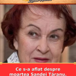 Ce s-a aflat despre moartea Sandei Țăranu. Familia tace deocamdată