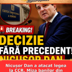 Nicușor Dan a atacat legea la CCR. Miza banilor din companiile de stat