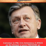Cutremur în PNL Crin Antonescu îl ATACĂ pe Ilie Bolojan și pune PRESIUNE pe întreaga conducere liberală