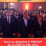 Încă un deputat A TRECUT de la PSD la PNL Pică moțiun