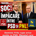 Dominic Fritz rupe orice punte cu PSD. Mesajul care schimbă jocul