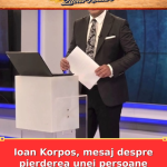 Ioan Korpos, mesaj despre pierderea unei persoane apropiate