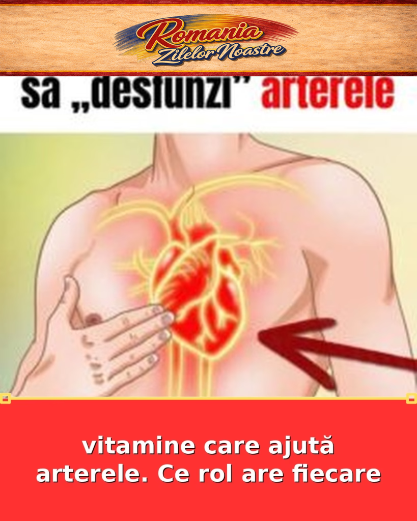 vitamine care ajută arterele. Ce rol are fiecare